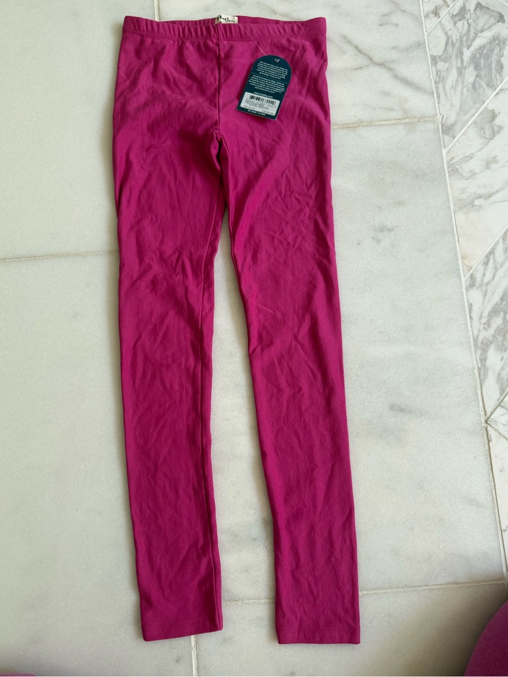 Hatley Girls' Hot Pink Leggings